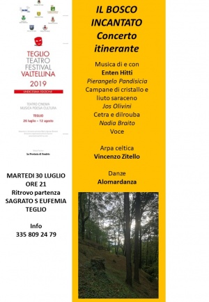 Il nostro Gruppo Alomardanza al Teglio Teatro Festival Valtellina 2019