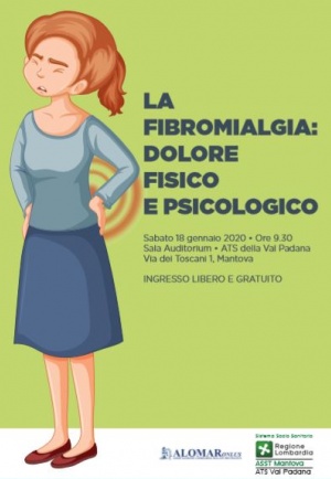 Parliamo di fibromialgia: un evento a Mantova sabato 18 gennaio 2020