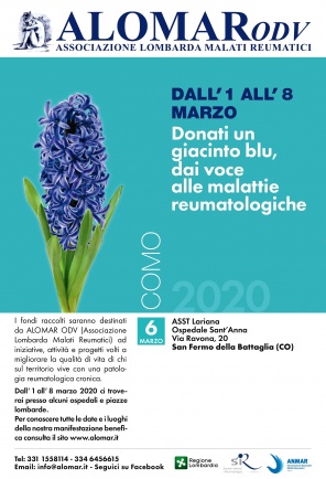 EVENTO SOSPESO - ALOMAR Como: calendario 'Giornate del Giacinto Blu'